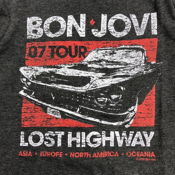 H&M | Long-Sleeved Bon Jovi Tee - Picture 4 of 7